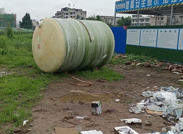阜新遂宁船山区10立方玻璃钢化粪池项目
